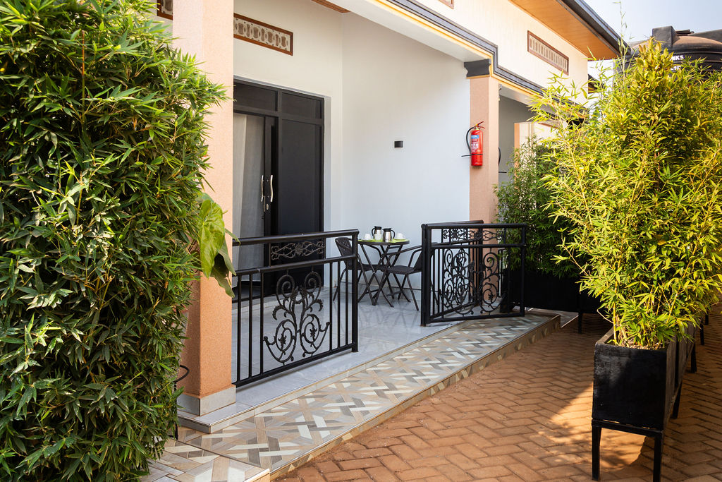 Cottage Deluxe — balcon vue forêt, Umugano Cottage Kayonza